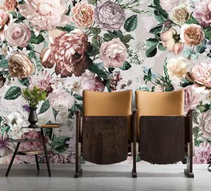 Virágmintás Fotótapéták