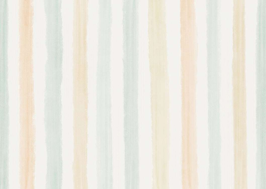 Gyerek poszter tapéta csíkos mintával